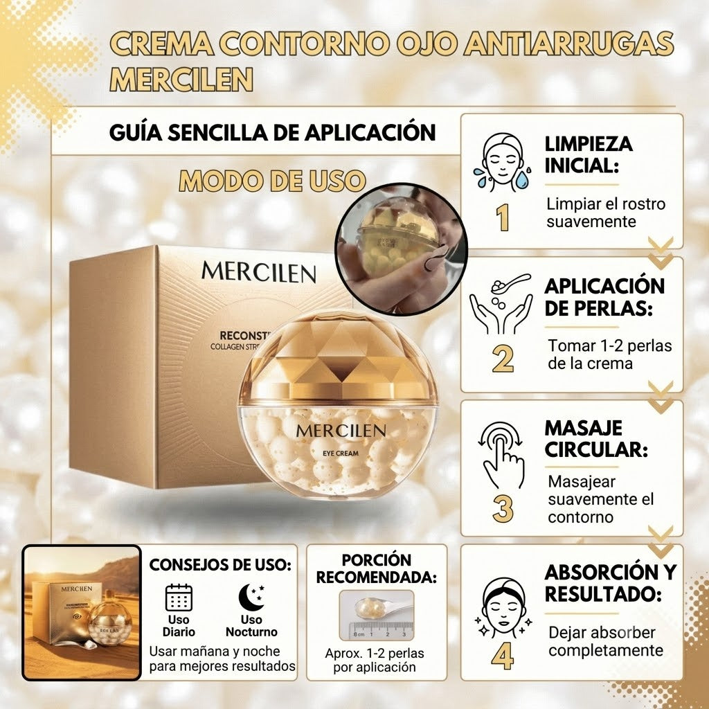 CREMA DE OJOS ANTI ARRUGAS MERCILEN