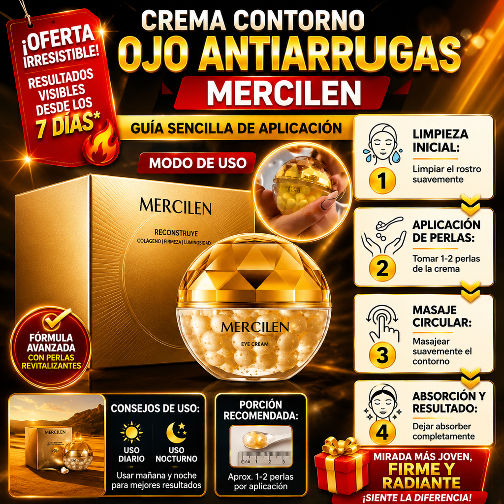 CREMA DE OJOS ANTI ARRUGAS MERCILEN