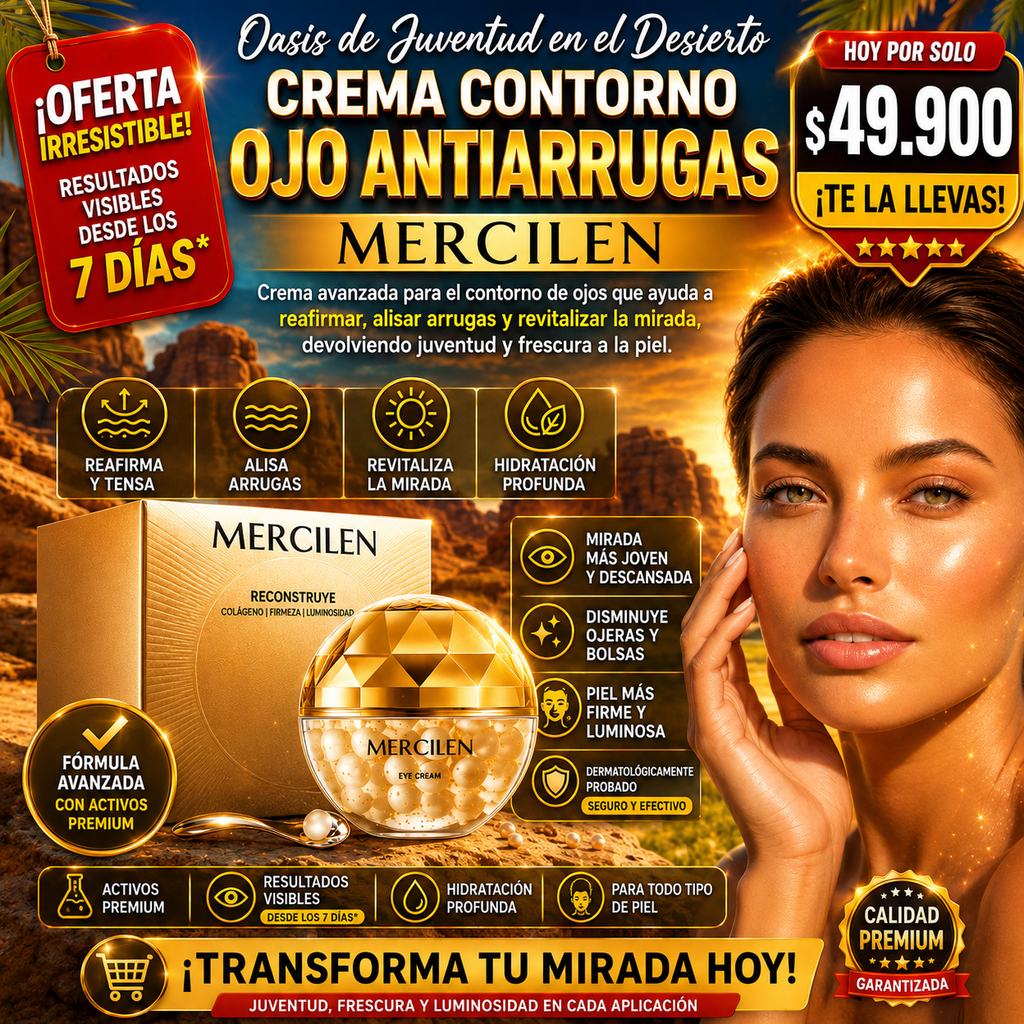 CREMA DE OJOS ANTI ARRUGAS MERCILEN